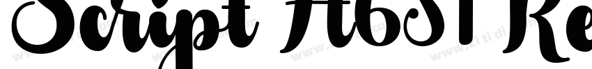 Script H651 Regular字体转换 Script H651 Regular字体转换